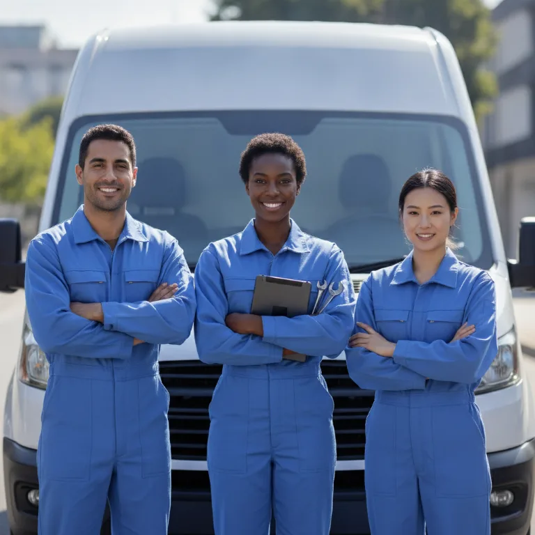 Autowerkstatt Team in Stuttgart
